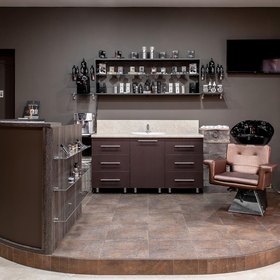 Краска Lanors Mons цвет Трюфель Truffle 132 Satin 1 л фото в интерьере