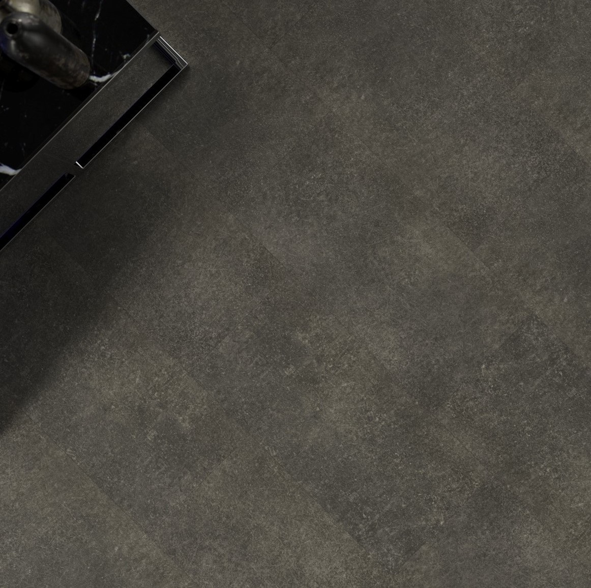 Кварцвиниловая плитка FineFloor клеевая Stone Шато Миранда FF-1455 659×329×2,5 фото в интерьере