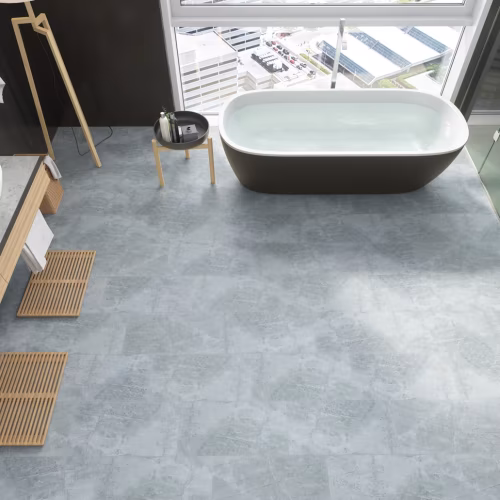 Кварцвиниловый SPC ламинат Fargo Stone Дымчатый Меланит 61S455 600×300×4