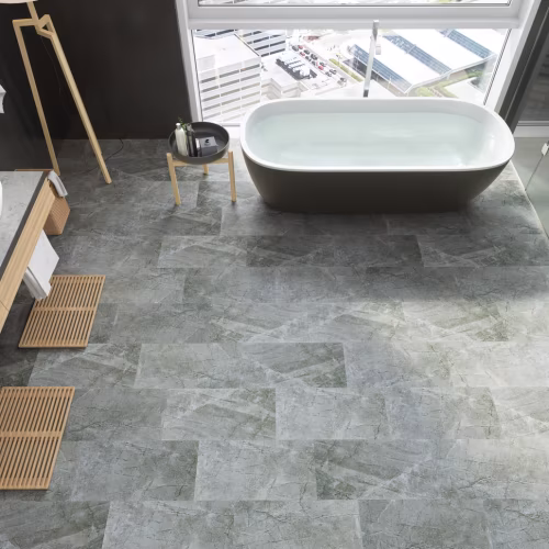 Кварцвиниловый SPC ламинат Fargo Stone Платиновый Агат 67S455 600×300×4