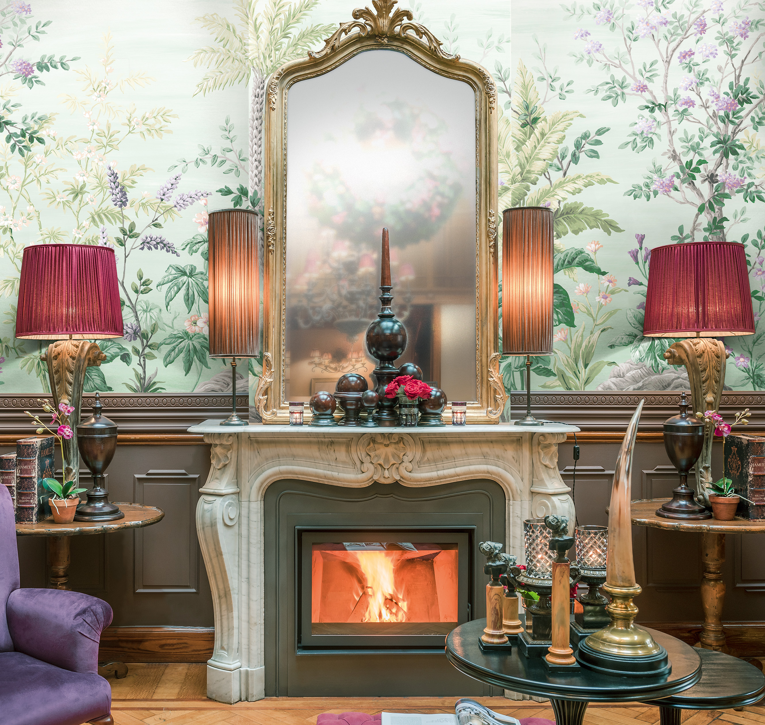 Панно Loymina Etude Southern Scenery ETD1 005 фото в интерьере