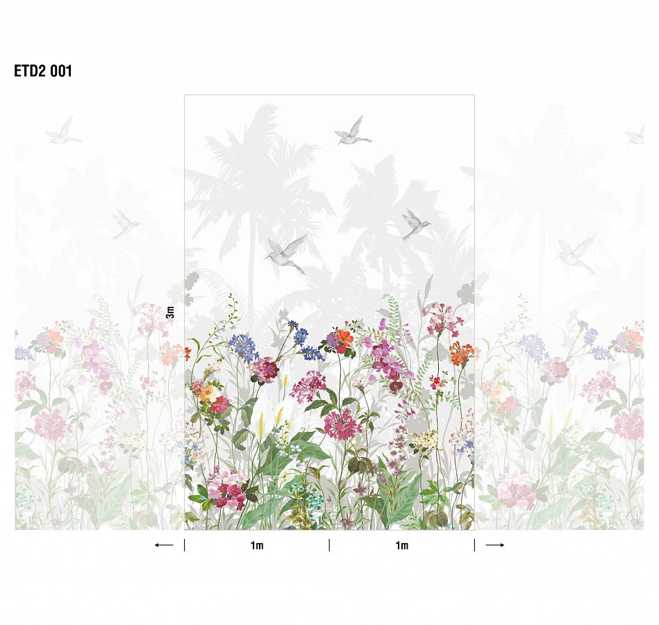 Панно Loymina Etude Tropical Meadow ETD2 001