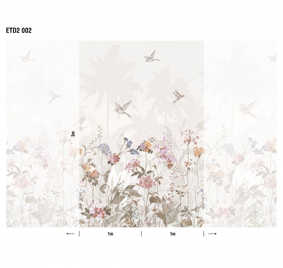 Панно Loymina Etude Tropical Meadow ETD2 002