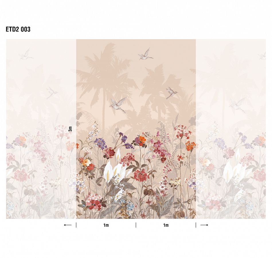 Панно Loymina Etude Tropical Meadow ETD2 003