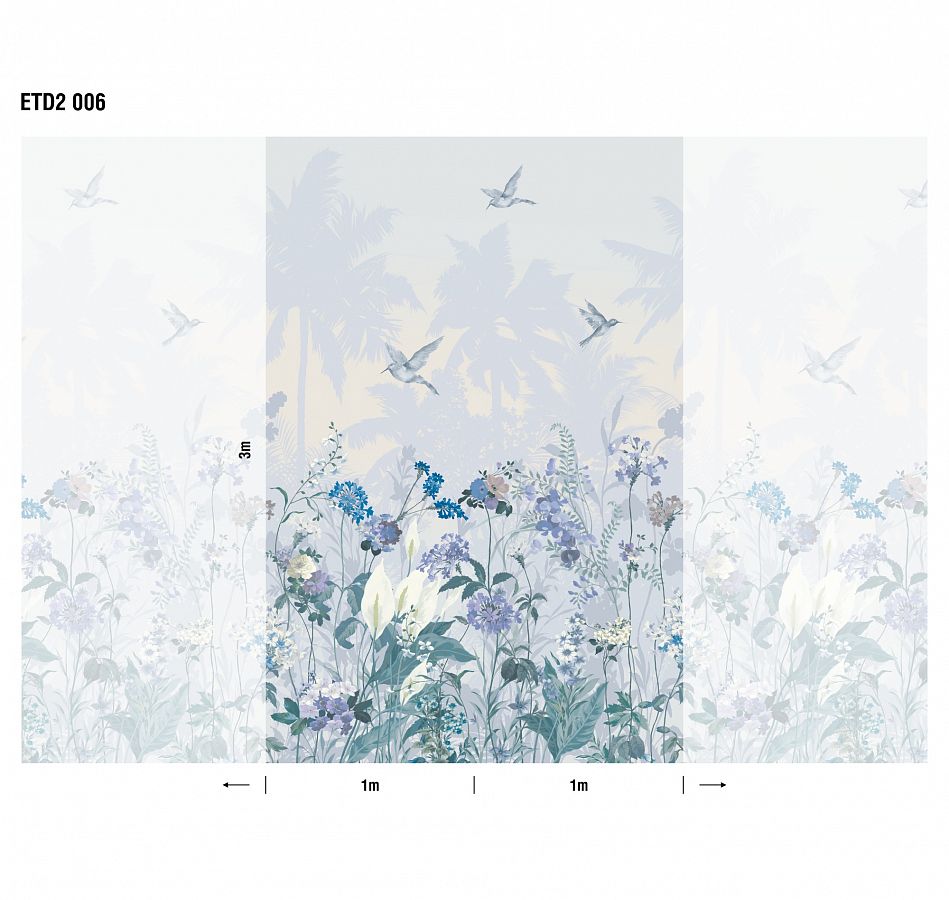 Панно Loymina Etude Tropical Meadow ETD2 006