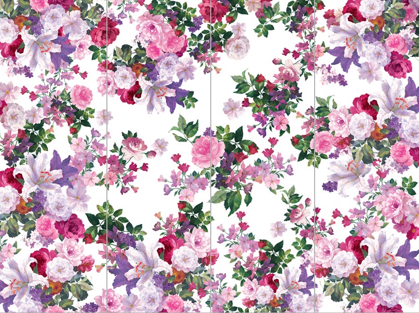 Панно Loymina Classic vol. II French bouquet V9 002 B1 3х4 м