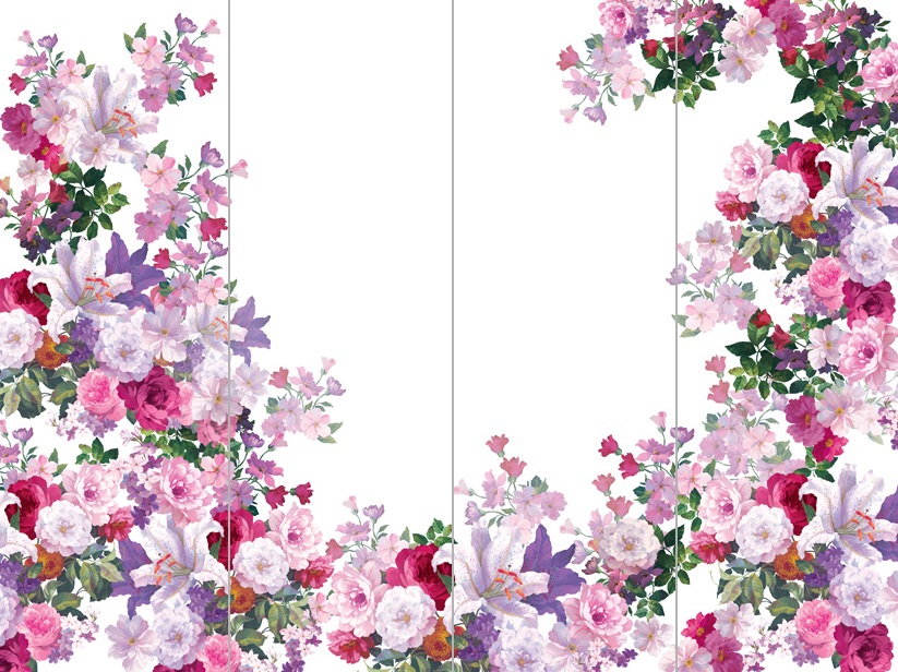 Панно Loymina Classic vol. II French bouquet V9 002 B2 3х4 м