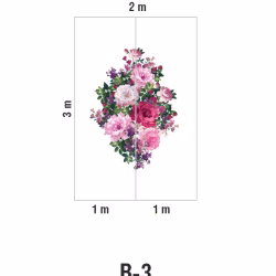 Панно Loymina Classic vol. II French bouquet V9 002 B3 3х2 м