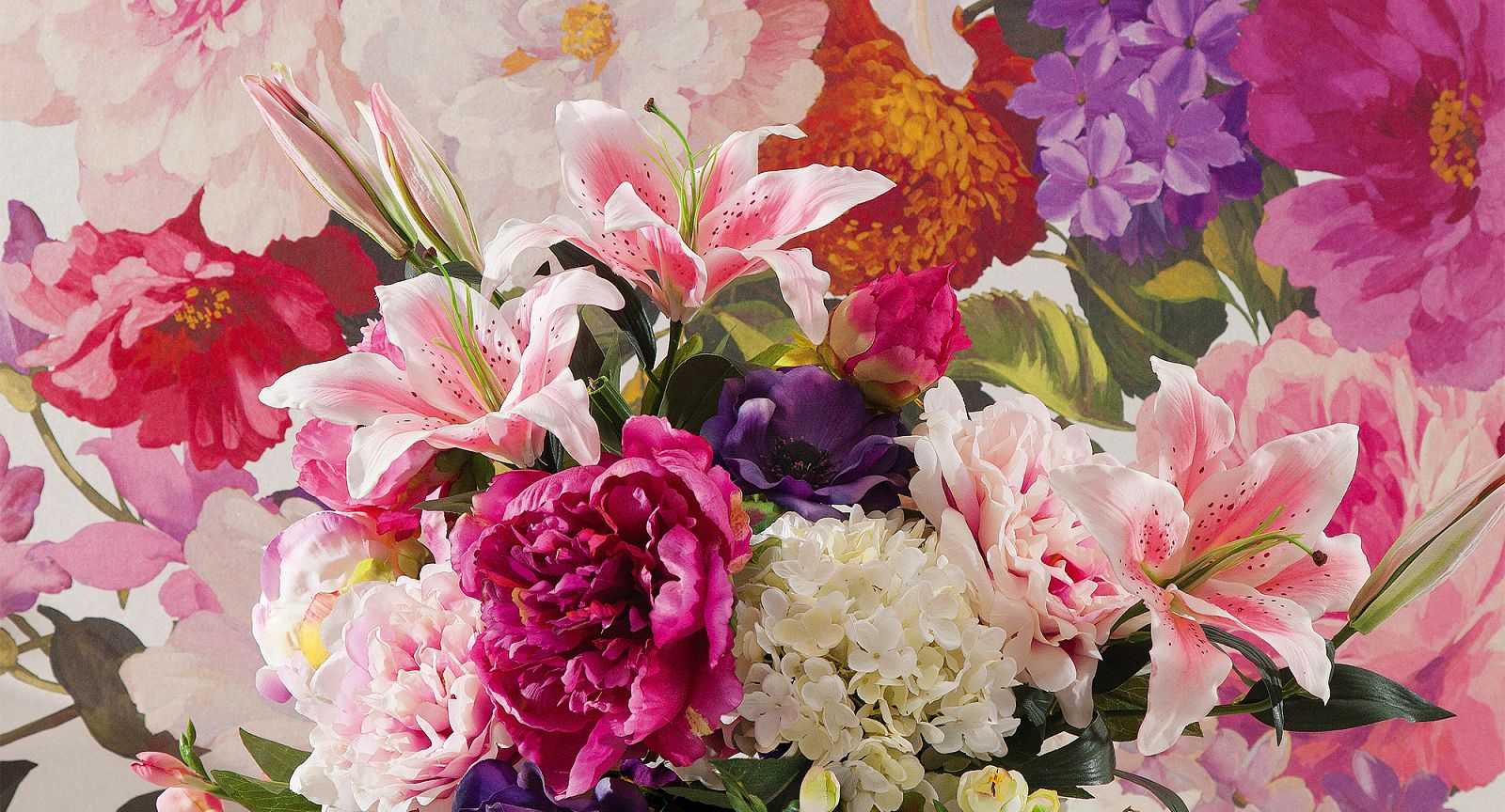 Панно Loymina Classic vol. II French bouquet V9 002 B3 3х2 м