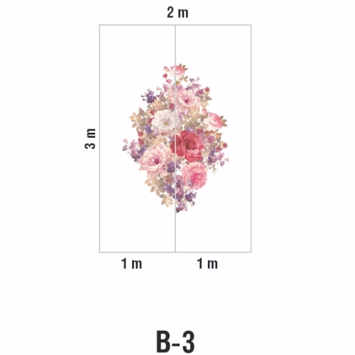Панно Loymina Classic vol. II French bouquet V9 002/1 B3 3х2 м