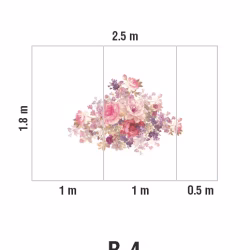 Панно Loymina Classic vol. II French bouquet V9 002/1 B4 1.8х2.5 м