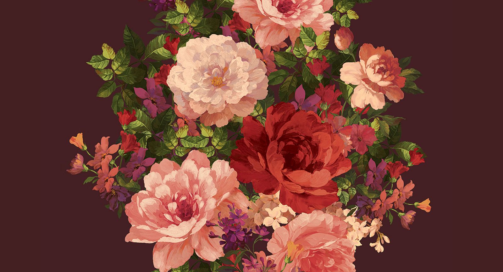 Панно Loymina Classic vol. II French bouquet V9 004 B3 3х2 м