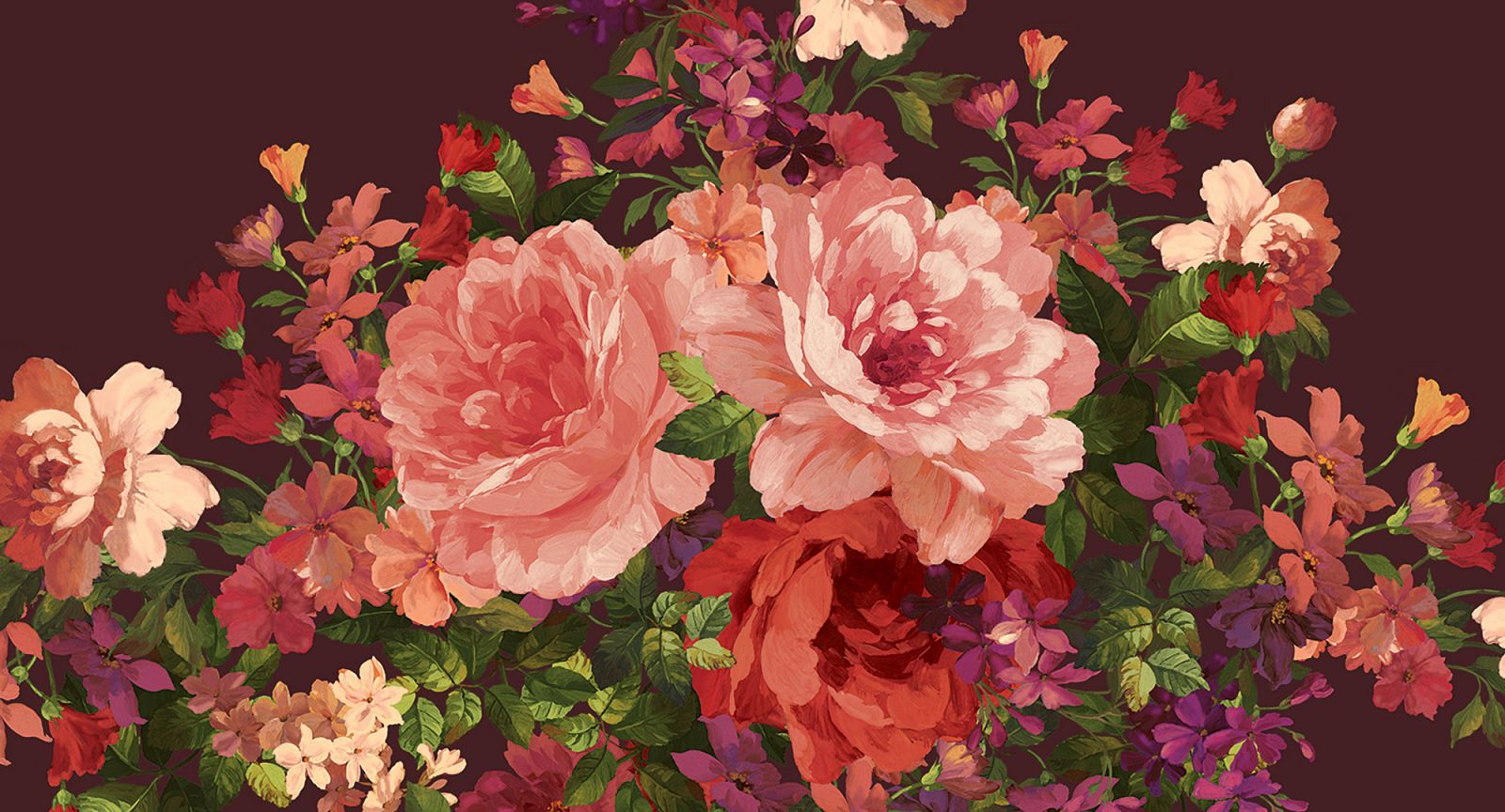 Панно Loymina Classic vol. II French bouquet V9 004 B4 1.8х2.5 м