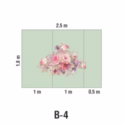 Панно Loymina Classic vol. II French bouquet V9 005 B4 1.8х2.5 м