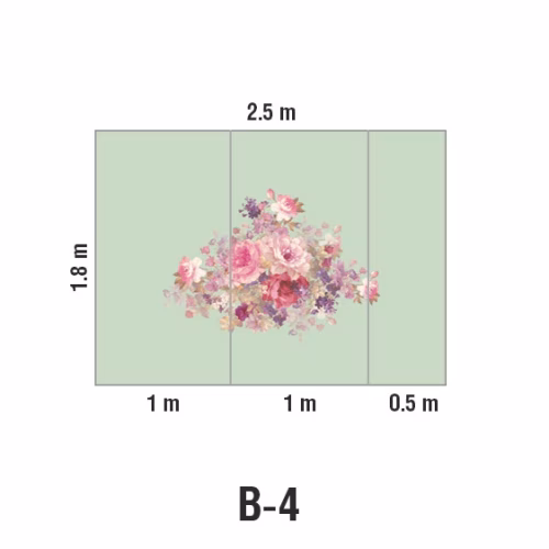 Панно Loymina Classic vol. II French bouquet V9 005 B4 1.8х2.5 м