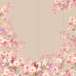 Панно Loymina Classic vol. II French bouquet V9 008 B2 3х4 м