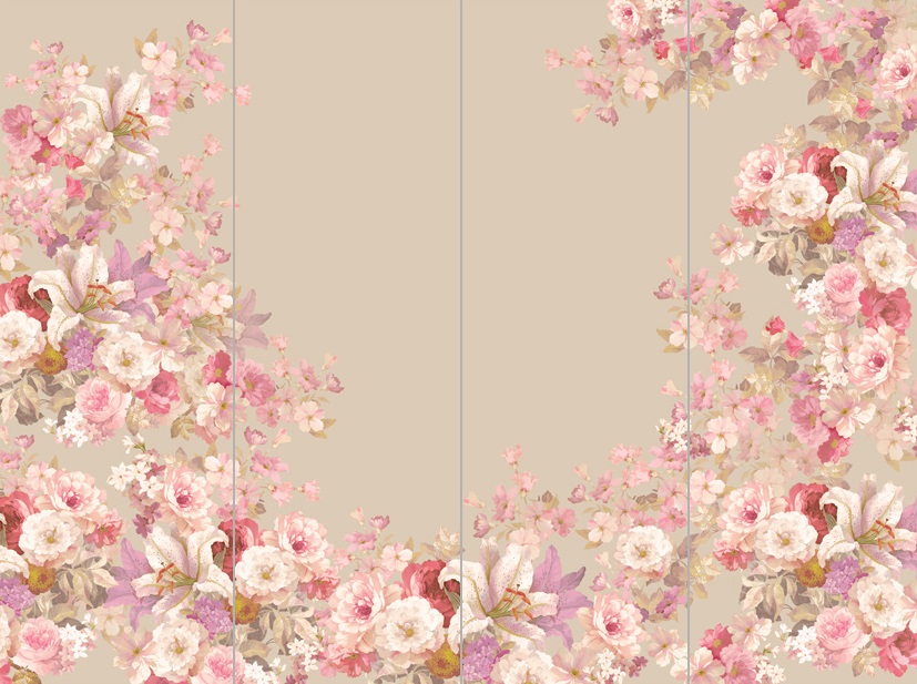 Панно Loymina Classic vol. II French bouquet V9 008 B2 3х4 м