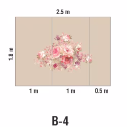 Панно Loymina Classic vol. II French bouquet V9 008 B4 1.8х2.5 м