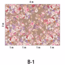 Панно Loymina Classic vol. II French bouquet V9 010 B1 3х4 м