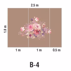 Панно Loymina Classic vol. II French bouquet V9 010 B4 1.8х2.5 м