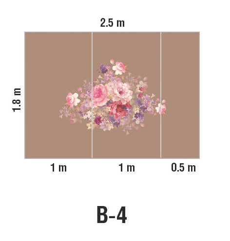 Панно Loymina Classic vol. II French bouquet V9 010 B4 1.8х2.5 м