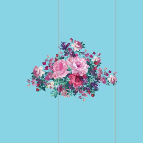 Панно Loymina Classic vol. II French bouquet V9 018 B4 1.8х2.5 м