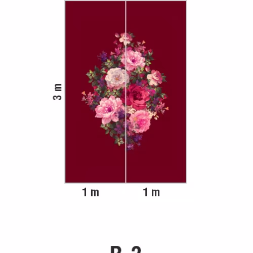 Панно Loymina Classic vol. II French bouquet V9 020 B3 3х2 м