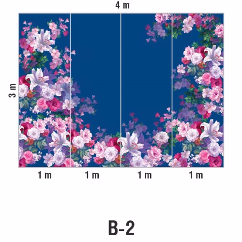 Панно Loymina Classic vol. II French bouquet V9 021 B2 3х4 м