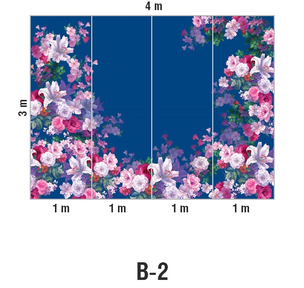 Панно Loymina Classic vol. II French bouquet V9 021 B2 3х4 м