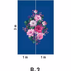 Панно Loymina Classic vol. II French bouquet V9 021 B3 3х2 м