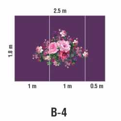 Панно Loymina Classic vol. II French bouquet V9 022 B4 1.8х2.5 м