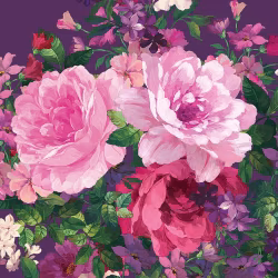 Панно Loymina Classic vol. II French bouquet V9 022 B4 1.8х2.5 м