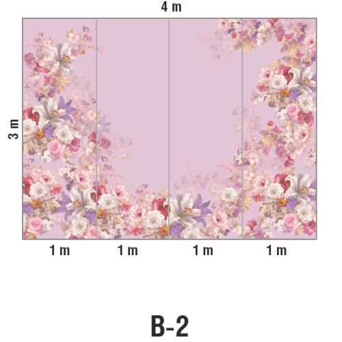 Панно Loymina Classic vol. II French bouquet V9 221 B2 3х4 м