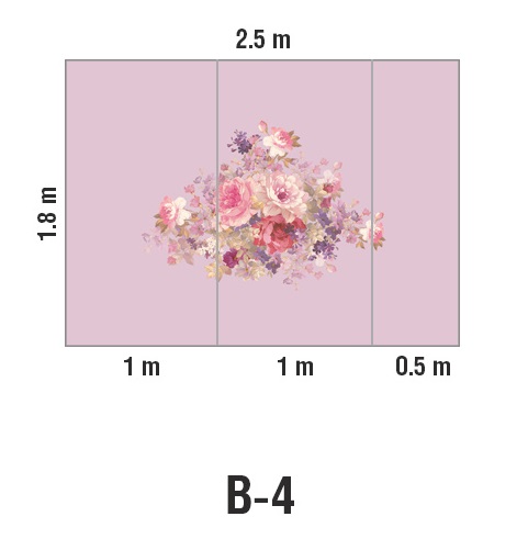 Панно Loymina Classic vol. II French bouquet V9 221 B4 1.8х2.5 м