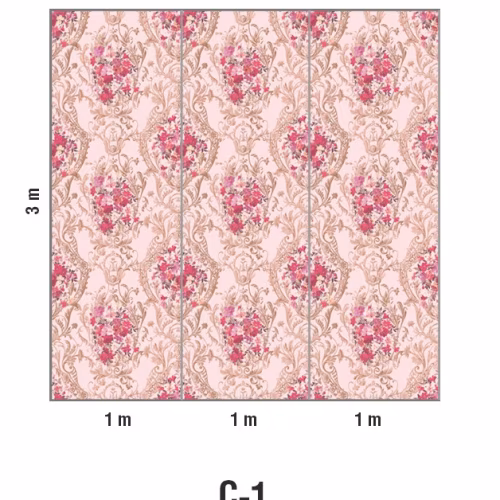 Панно Loymina Classic vol. II Medallion V10 002/1 C1 3х3 м