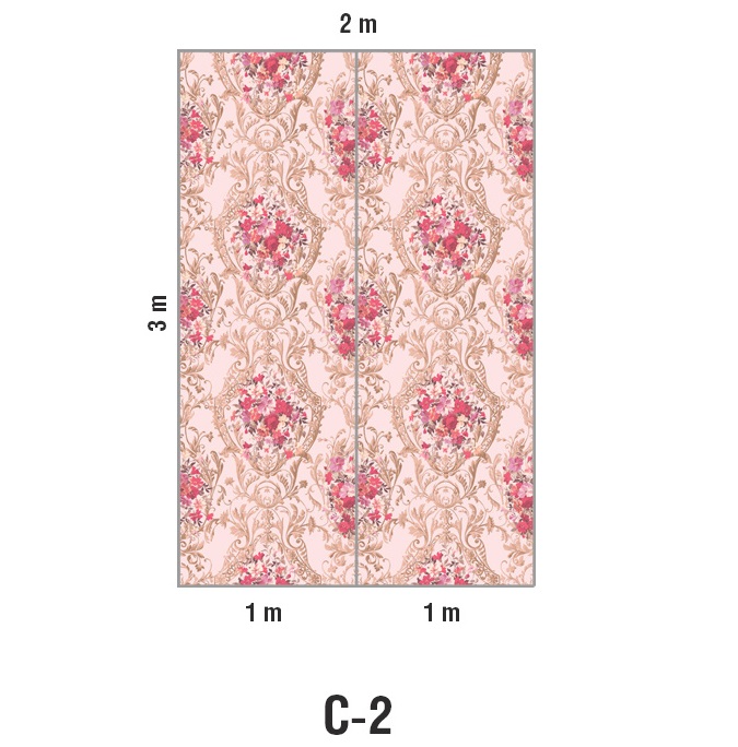 Панно Loymina Classic vol. II Medallion V10 002/1 C2 3х2 м