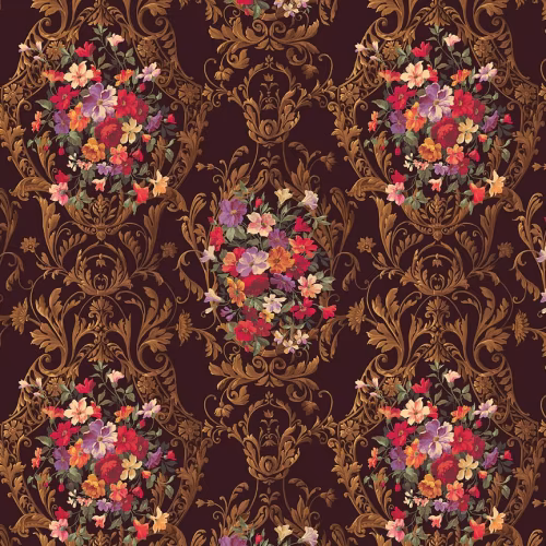 Панно Loymina Classic vol. II Medallion V10 004 C3 3х1 м