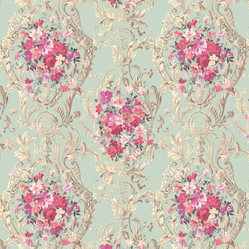 Панно Loymina Classic vol. II Medallion V10 005 C3 3х1 м