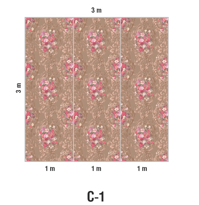 Панно Loymina Classic vol. II Medallion V10 010 C1 3х3 м