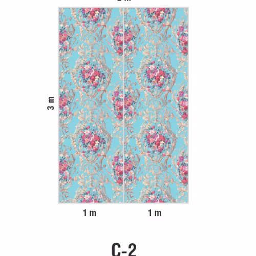 Панно Loymina Classic vol. II Medallion V10 018 C2 3х2 м