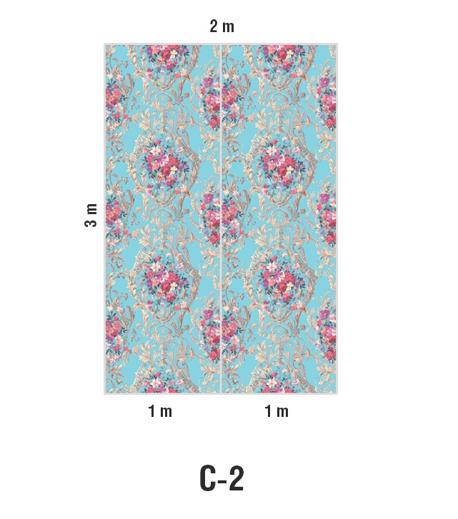 Панно Loymina Classic vol. II Medallion V10 018 C2 3х2 м