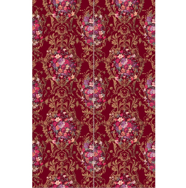 Панно Loymina Classic vol. II Medallion V10 020 C2 3х2 м