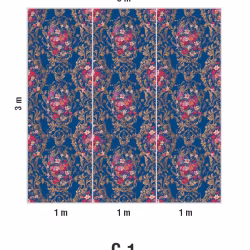 Панно Loymina Classic vol. II Medallion V10 021 C1 3х3 м