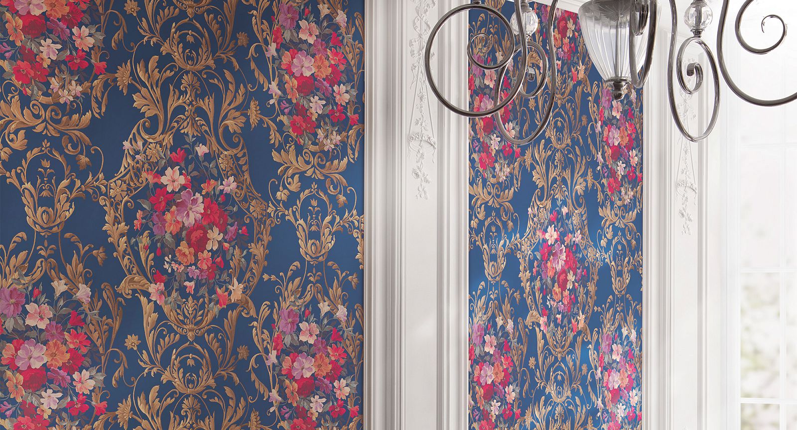 Панно Loymina Classic vol. II Medallion V10 021 C1 3х3 м фото в интерьере