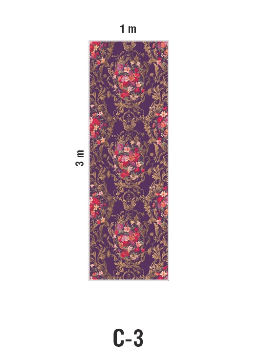 Панно Loymina Classic vol. II Medallion V10 022 C3 3х1 м