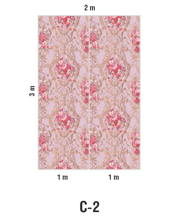 Панно Loymina Classic vol. II Medallion V10 221 C2 3х2 м