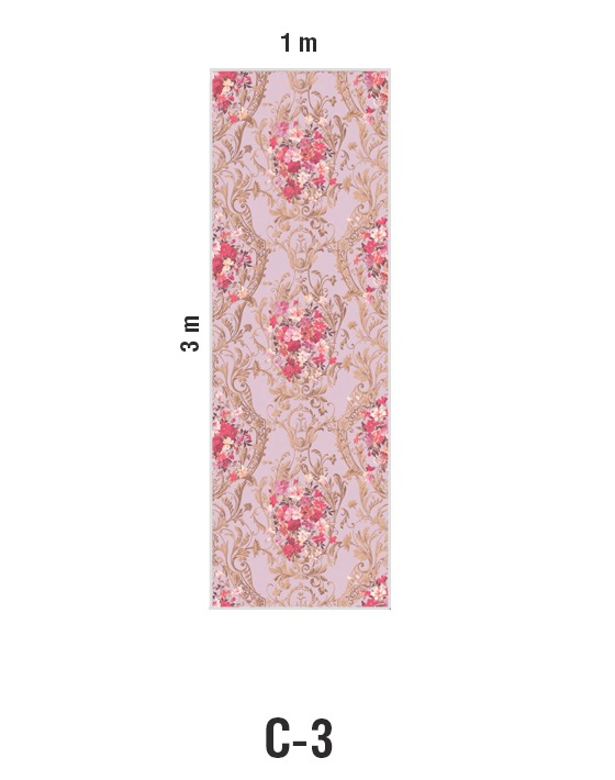 Панно Loymina Classic vol. II Medallion V10 221 C3 3х1 м