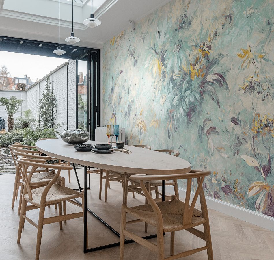 Панно Loymina Etude Flower Symphony ETD8 005/1 фото в интерьере