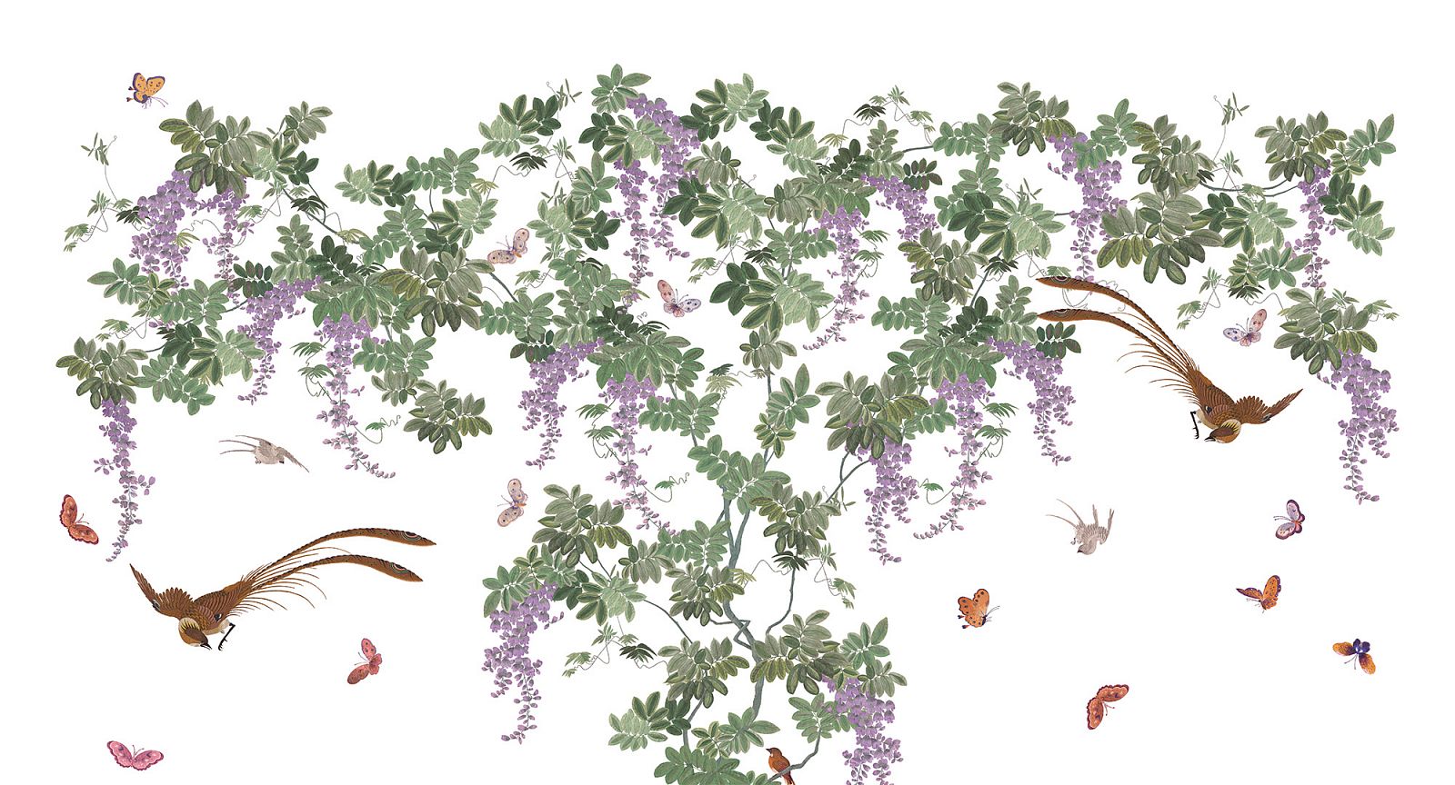 Панно Loymina Jetset Birds of Paradise Jet9 002 A1 3x4 м