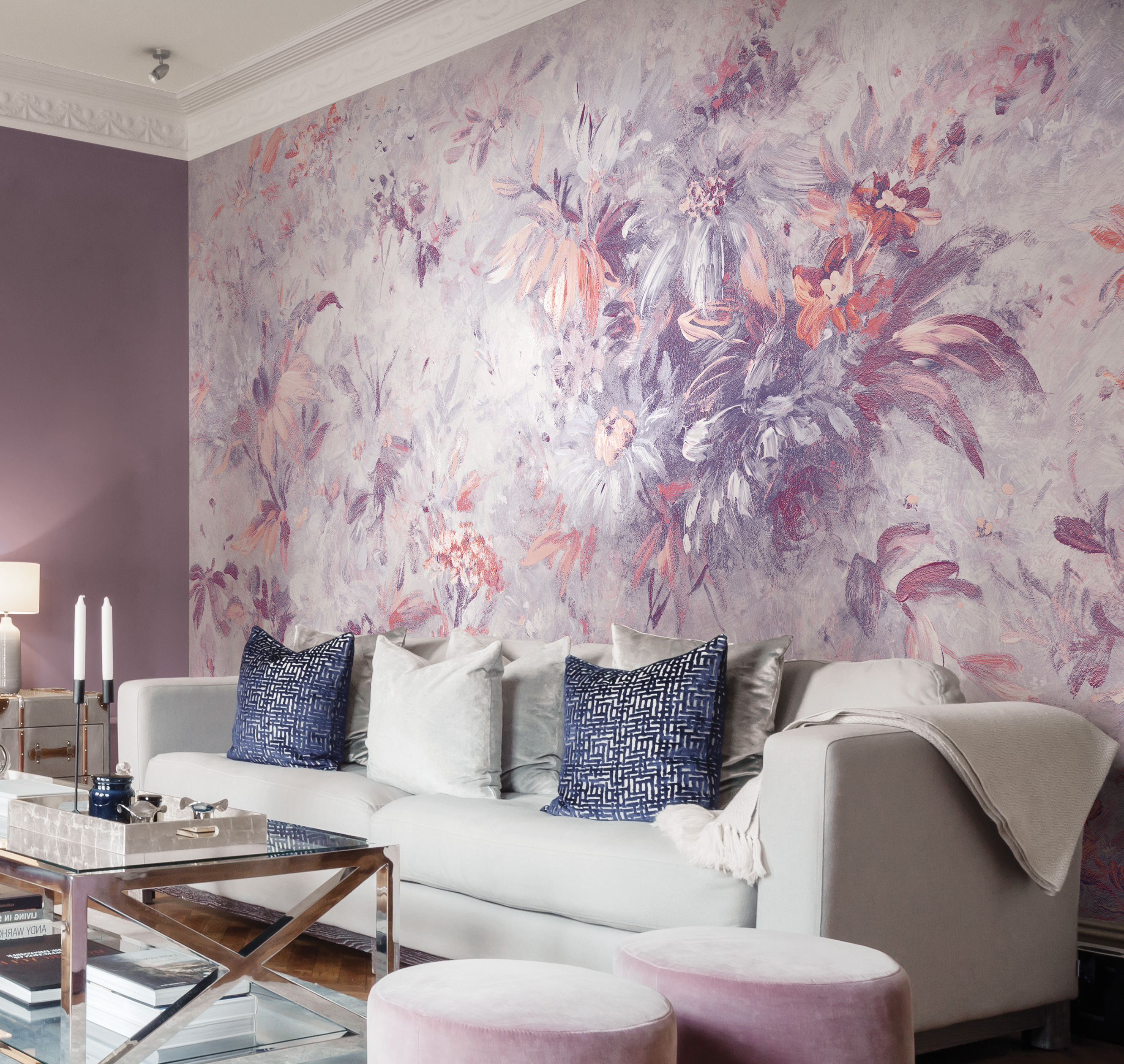 Панно Loymina Etude Flower Symphony ETD8 007 фото в интерьере